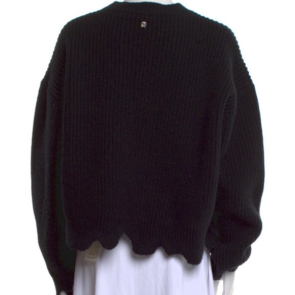 Versace Black Women's Crew Neck Sweater - Picture 3 of 3